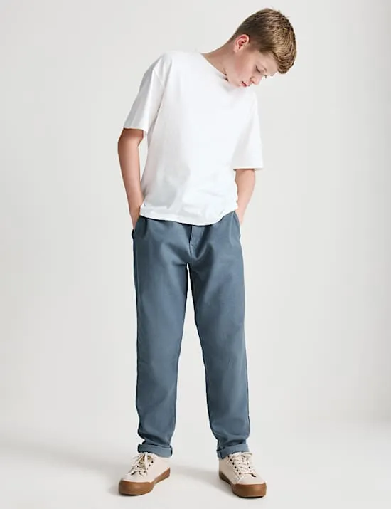 Bequeme Skater-Chinos mit hohem Baumwollanteil (2–16 J.)