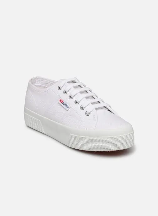 Print sneakers 2740 Plateform W dames wit