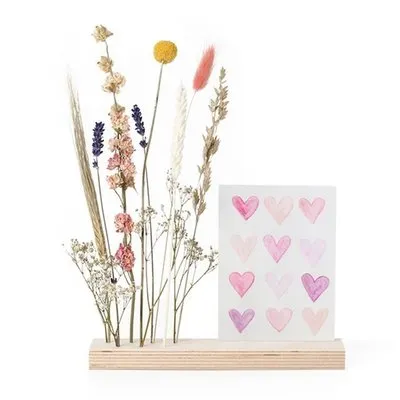 Brievenbus | Droogbloemen plankje