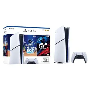 Consola PS5 Hw Standard 1Tb Ssd Slim Astro Bot y Gran Turismo 7