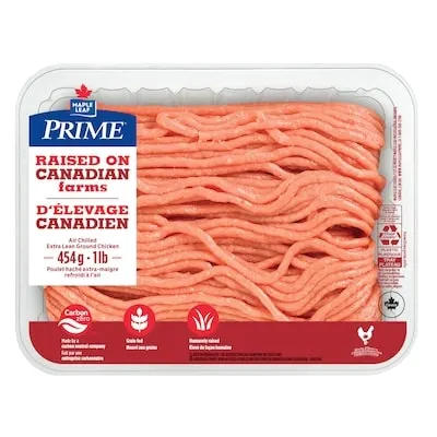 Extra Lean Ground Chicken, Raised on Canadian Farms