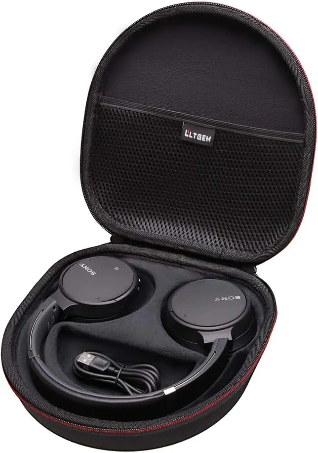 Case for Sony WH-CH720N/WH-CH520 Noise Canceling Wireless Headphones Black | Hard Carrying Travel Case for Sony WH-CH720N/…