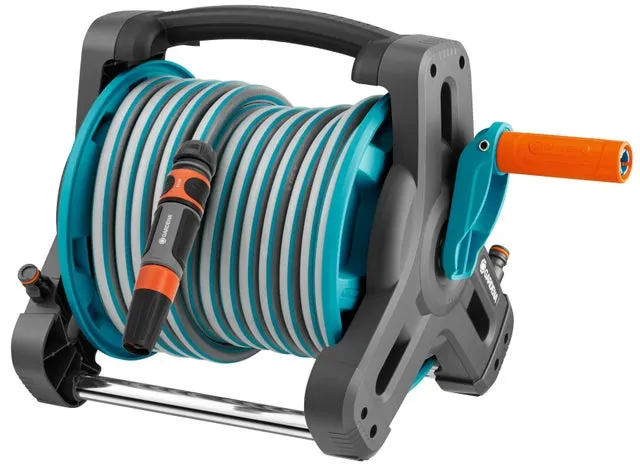 Avvolgitubo equipaggiato portatile GARDENA Classic 10 tubo da 10 m