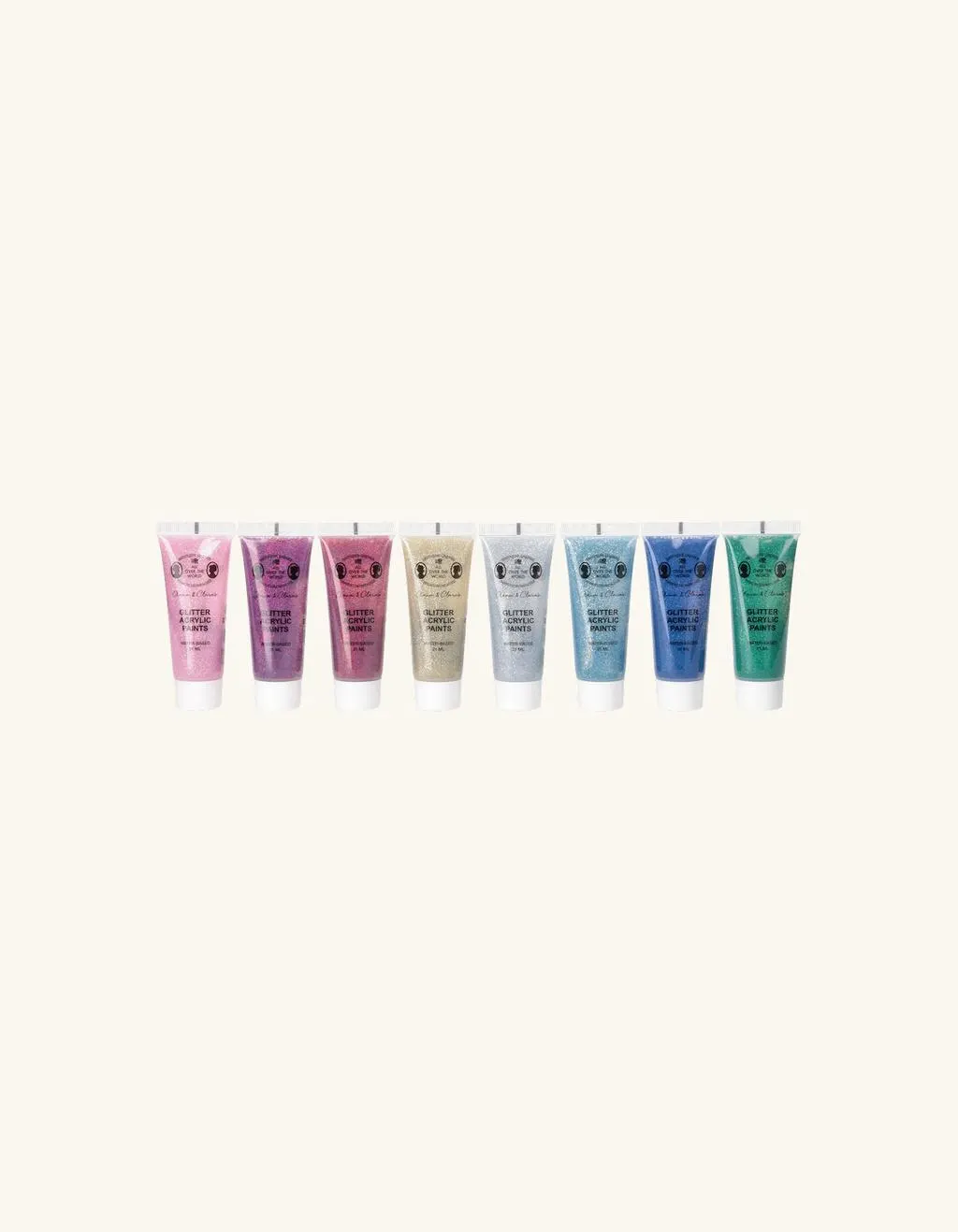 Acryl-Glitzerfarben-Set