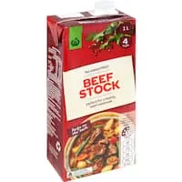 woolworths beef stock liquid Carton 1L