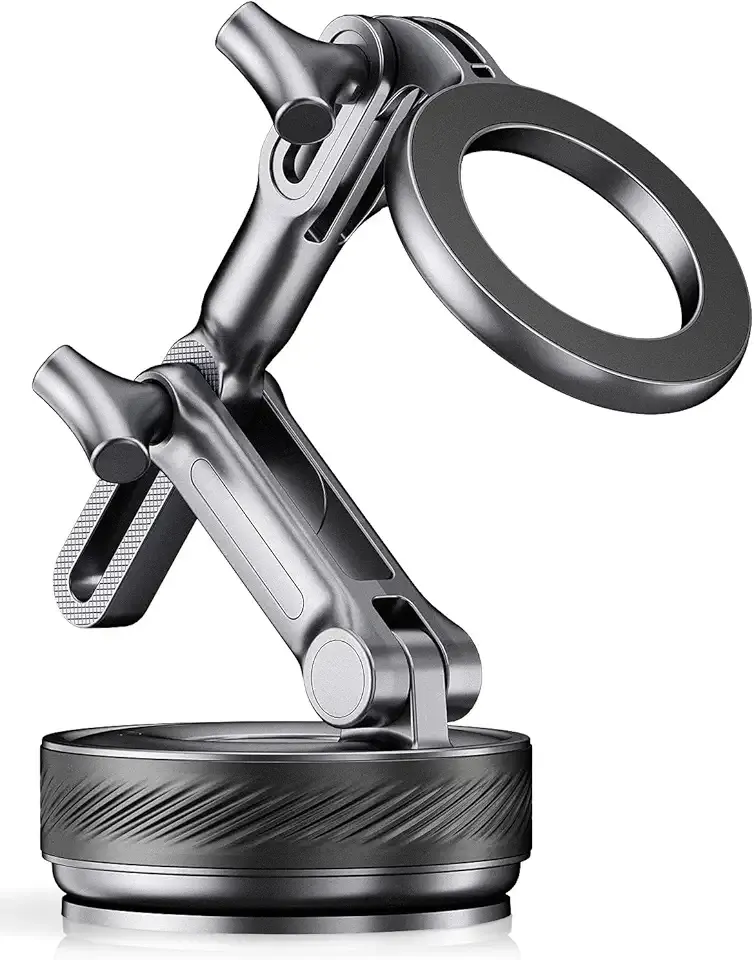 Magnetic Phone Holders for Your Car, Upgraded 360° Vacuum Car Phone Holder, 108+LBS Strongest Suction & 3000gf Magnetic, Car Phone Mount for 17 Pro Max 16 15 14 13 12/ Android Phones