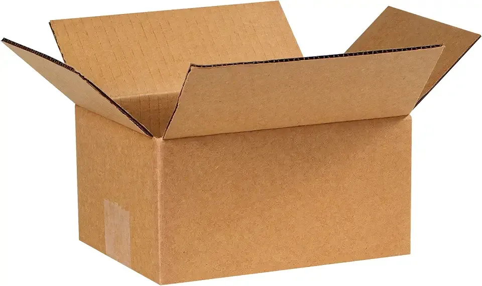 BOX USA 8x6x4 Boxes for Shipping, Moving & Packing, 25-Pack | Small Boxes 8"L x 6"W x 4"H Corrugated Cardboard for Home, Business, e-Commerce Order Fulfillment Supplies, 25-Pack