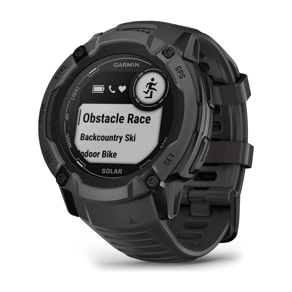 Garmin Instinct 2X Solar GPS smartklokke, graphite