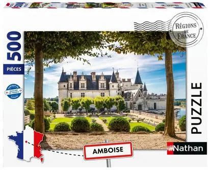 NATHAN PUZZLE 500 PIECES - AMBOISE, PERLE DE LA LOIRE