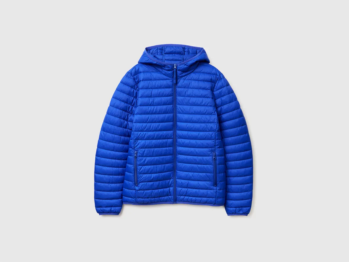Regular fit padded down jacket
