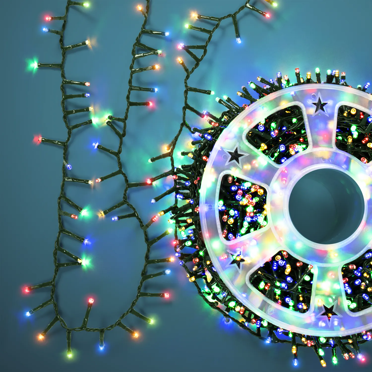 Catena Luminosa 2000 LED Multicolor 40 metri