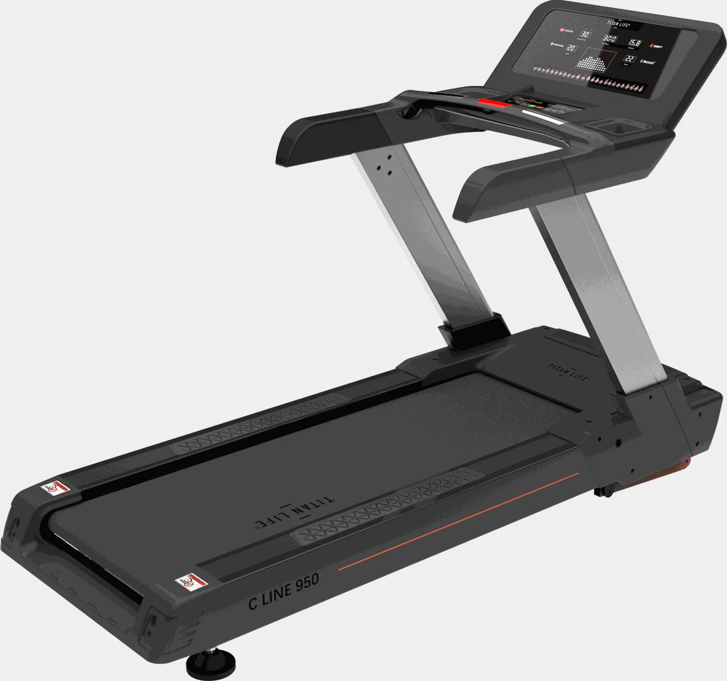 C Line 950 (DC) Treadmill, tredemølle - Svart