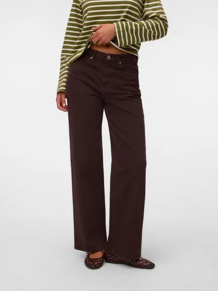 VMTESSA Høyt snitt Wide Leg Fit Jeans