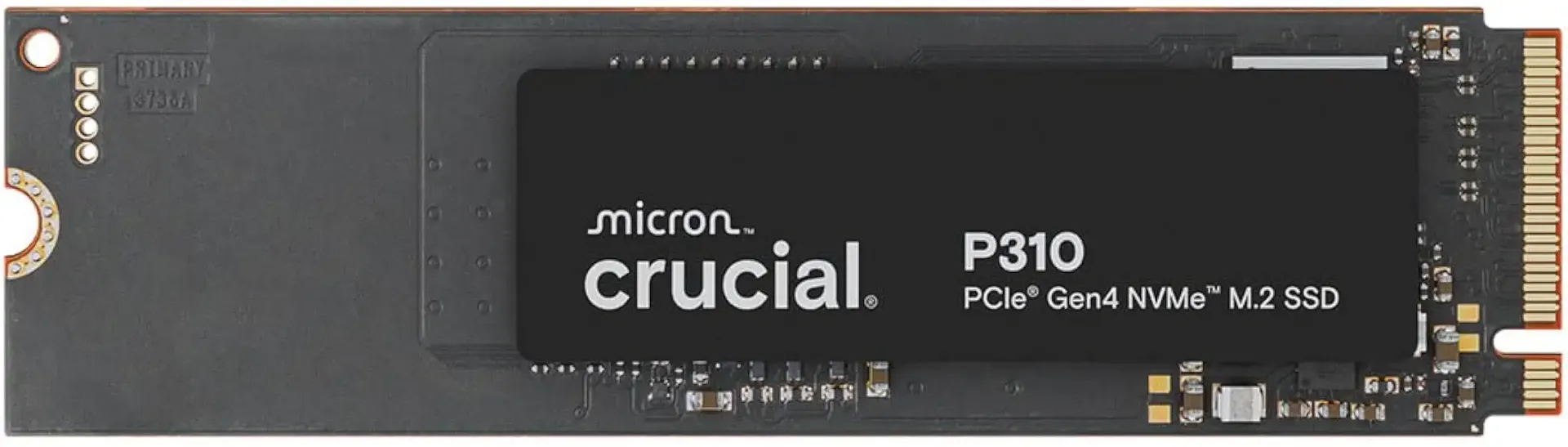 Crucial P310 500GB SSD, PCIe Gen4 NVMe M.2 2280, Up to 6,600MB/s, for Laptop, Desktop (PC), & Handheld Gaming Consoles, Includes Acronis Data Recovery Software, Solid State Drive - CT500P310SSD801