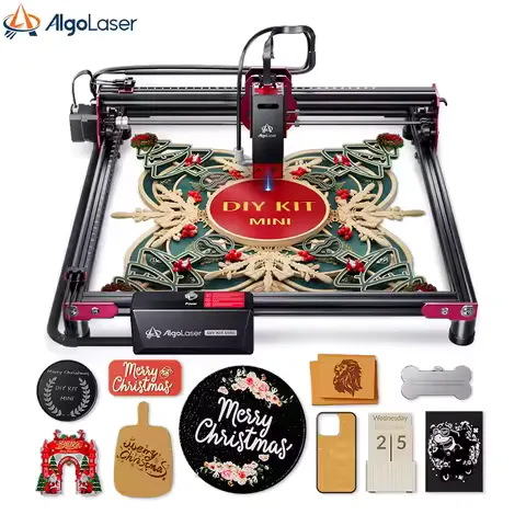 AlgoLaser DIY KIT MINI 5W Laser Cutter for Personalized Gifts High Accuracy Laser Engraving Machine Desktop DIY CNC Machine Tool
