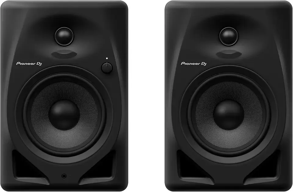 Pioneer DJ DM-50D Active 5-inch Desktop Monitor Speaker, Black