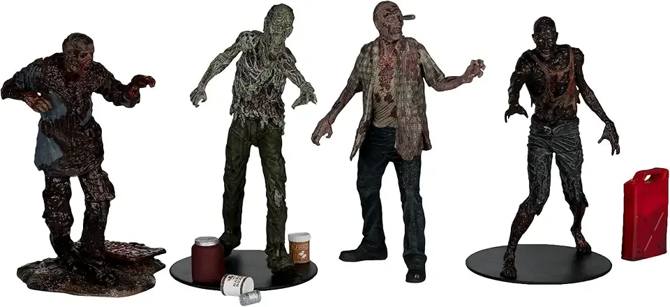 McFarlane Toys - The Walking Dead Walkers 5in Figure 4-Pack