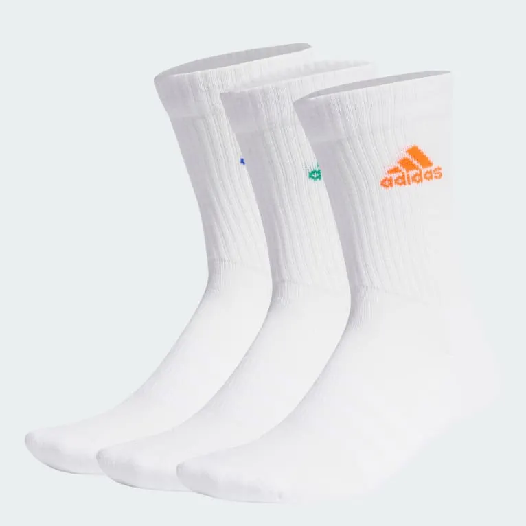 Cushioned Crew Sokker, 3 par