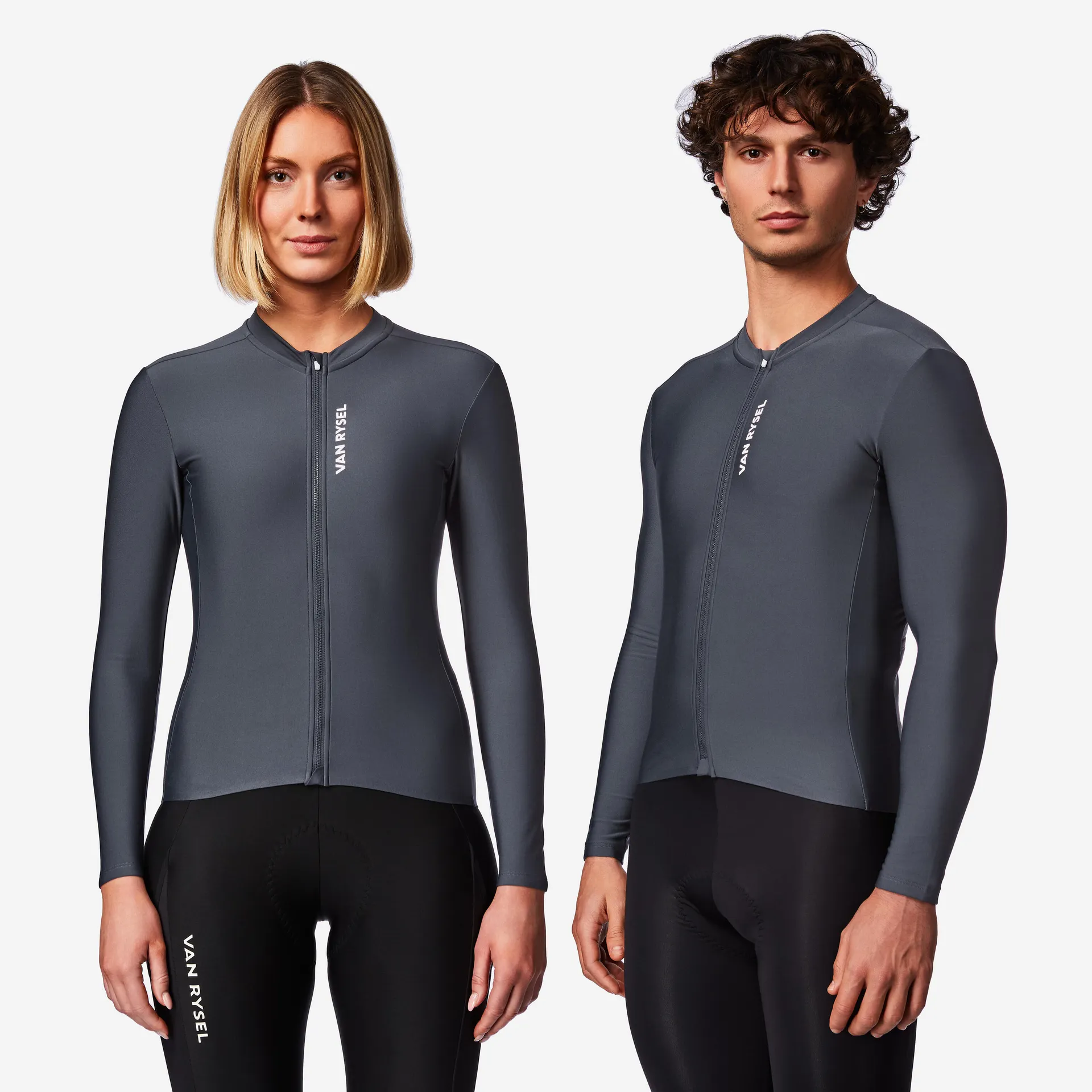 VAN RYSEL Unisex dres na silniční cyklistiku s dlouhým rukávem RCR-R 2 do chladného počasí