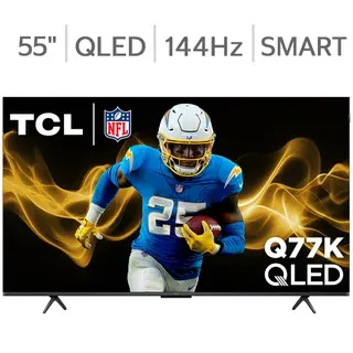 TCL 55" Class - Q77K Series - 4K UHD QLED Smart TV - Allstate 3-Year Protection Plan Bundle Included for 5 Years of Total Coverage*