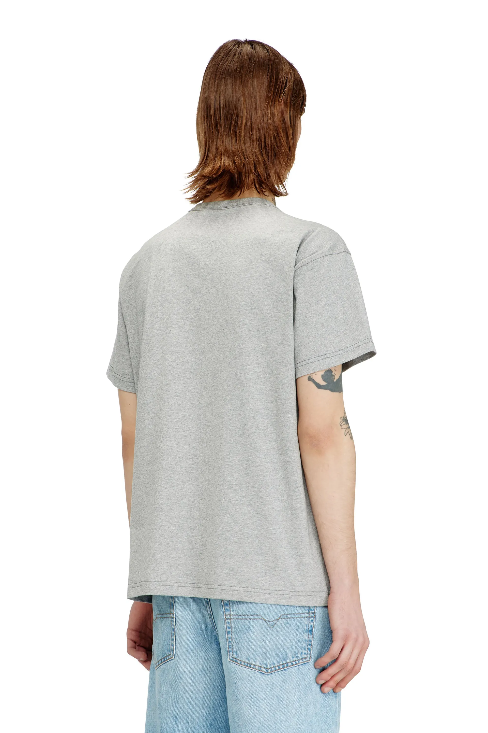 T-shirt with dolphin and logo print