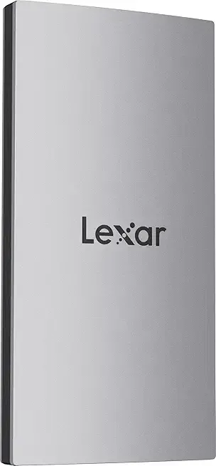 2TB ES3 External SSD, Up to 1050MB/s Read, Storage Expansion, Compatible w/USB-C Smartphones, iPhone 15/16, PC, Mac, Tablets, Sleek & Sturdy Design, Silver (LES3XXX002T-RNSAU)