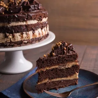 David's Cookies Mile High Peanut Butter Cake, 6.8 lbs (14 Servings)