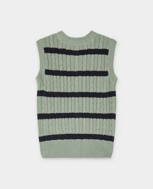Cardigan met kabelpatroon