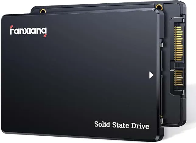 fanxiang 4TB SATA SSD 2.5'' SSD SATA III 6 Gb/s Internal Solid State Drive Up to 500 MB/s 3D NAND SLC Cache for Laptop and PC Desktop…