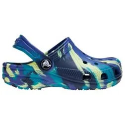 Crocs Kids' Classic Marbled Clogs
