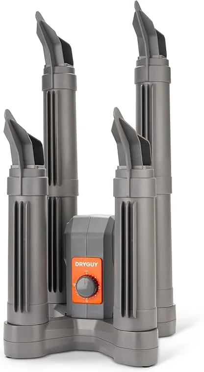 DryGuy Two-Pair Boot Dryer, Fast Convection & Forced Air Drying for Boots, Quiet, Compact Design, Odor Control with Optional Scent Pods, Dries 2 Pairs of Boots Simultaneously, Home or Garage Use DryGuy Two-Pair Boot Dryer, Fast Convection & Forced Air…