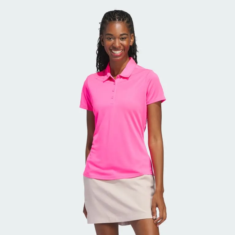 Women's Solid Performance Short Sleeve Poloskjorte
