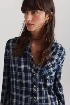 Camisa básica cuadros