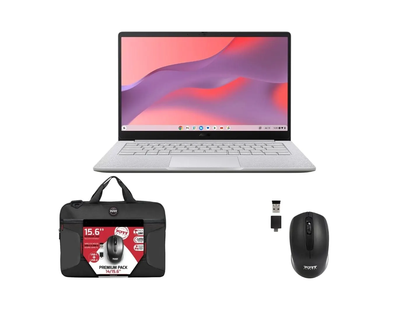Chromebook CX1405CTA - 14" FHD N50 8Go 128Go ChromeOS + Sacoche souris