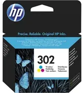 HP F6U65AE 302 Tri-color Original Ink Cartridge