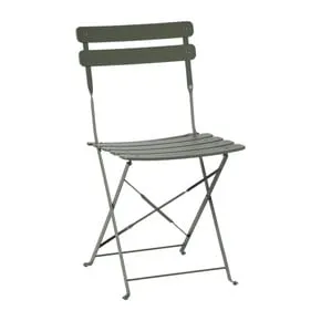 Inklapbare bistrostoel Corfu - groen - 82x46.5x42 cm