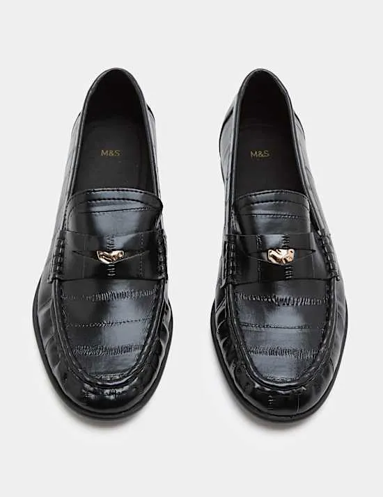 Croc Penny Flat Loafers