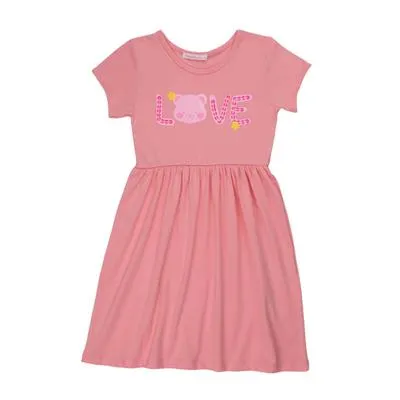 Vestido Fantastic Niña Diseño Love Oso