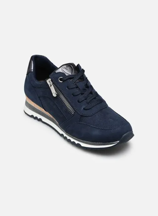 Lage sneakers 23781-41 dames blauw