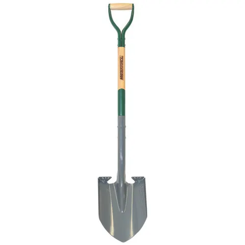 Masterforce® Hardwood D-Handle Round Point Digging Shovel