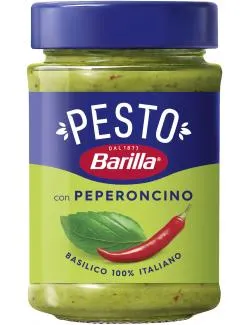 Barilla Pesto Basilico con Peperoncino