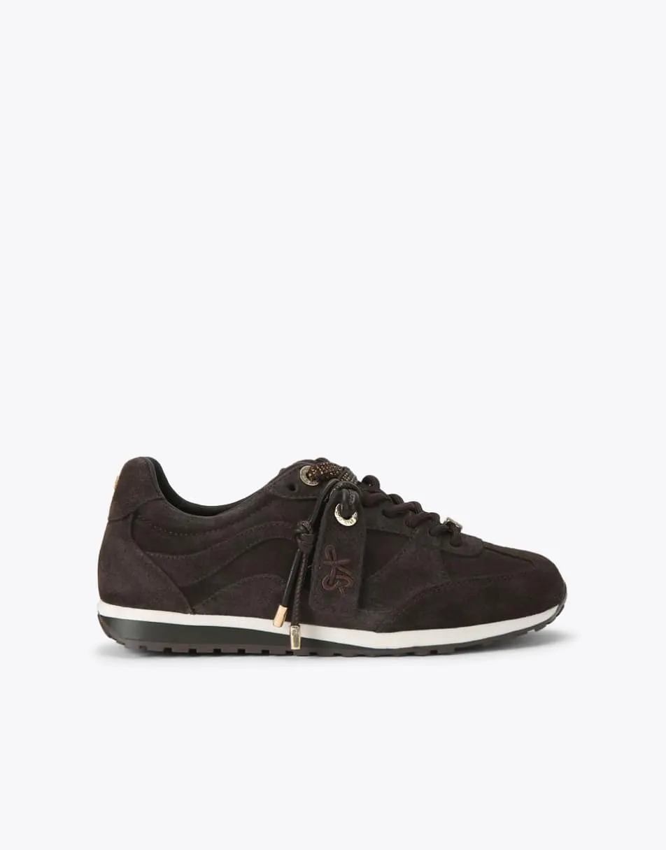 KG Kurt Geiger Lorelei trainers in brown