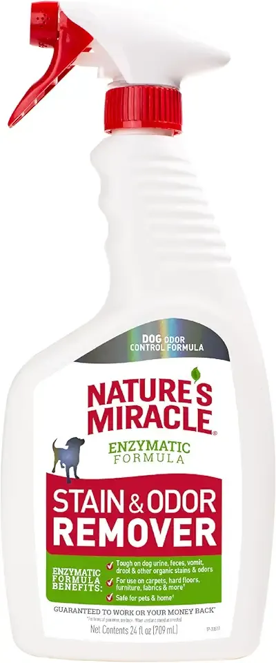 Nature's Miracle Dog Stain and Odor Remover, Everyday Mess Enzymatic Formula, 24 fl oz