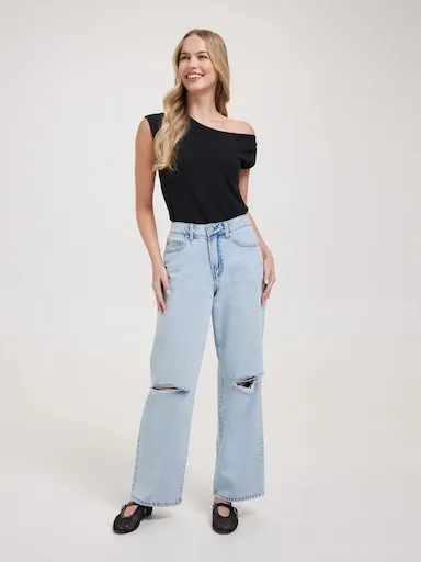 Just Jeans Originals Mid Rise Baggy Jean