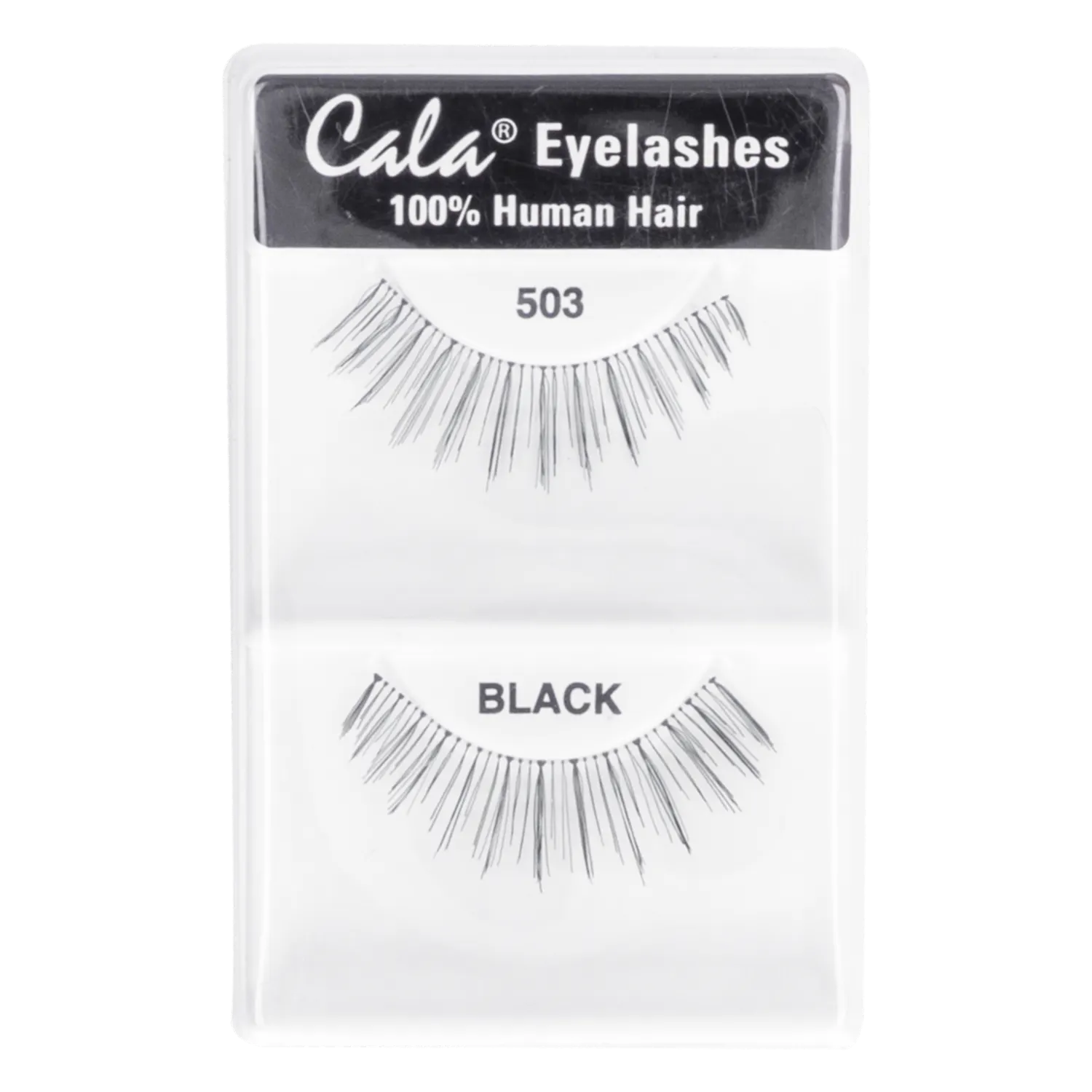 Pestañas Postizas Diseño Nro. 503 Negro CALA 1 Par
