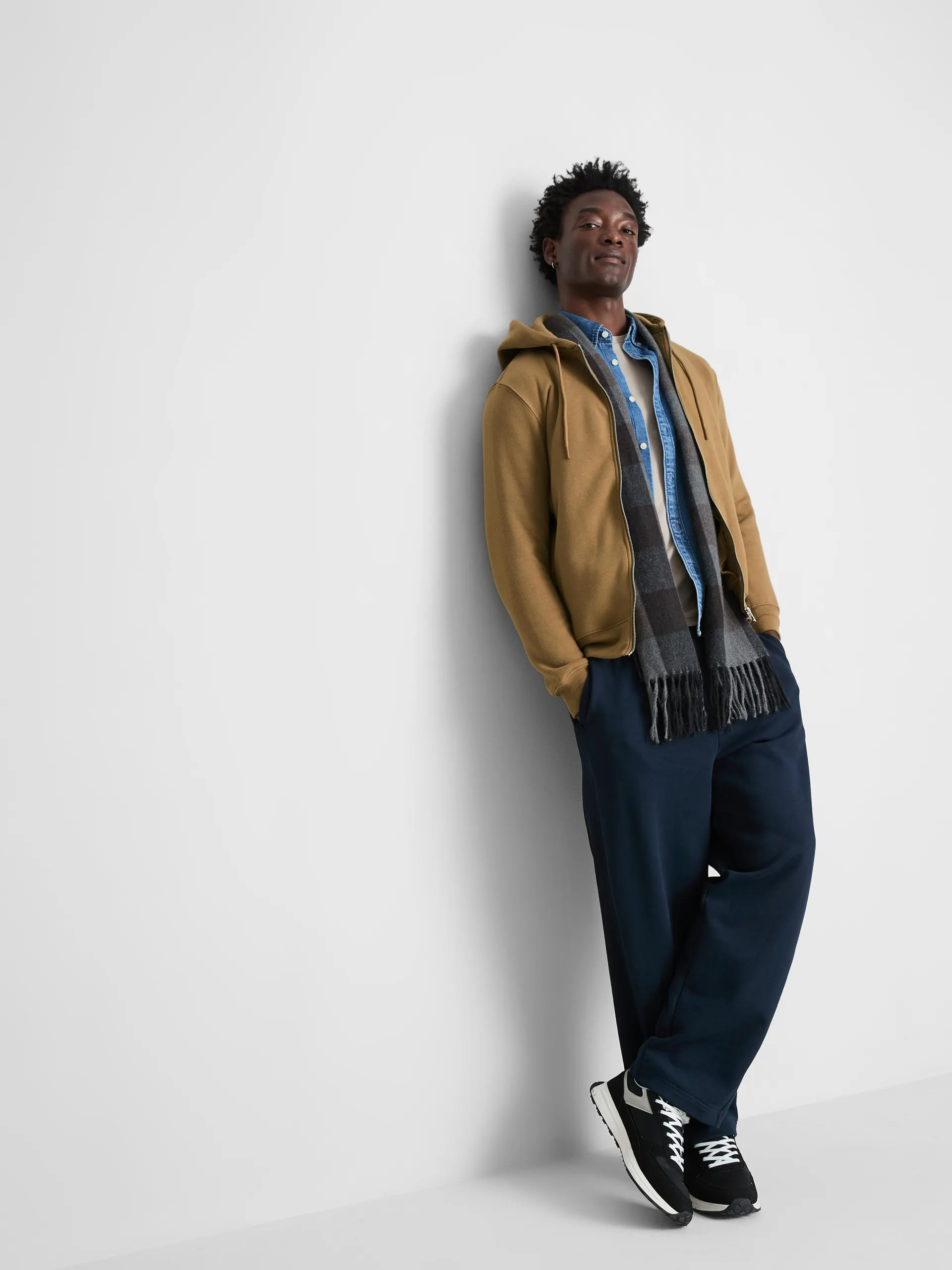 Sweat à capuche zippé Essential