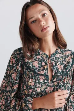 Blusa estampada lace
