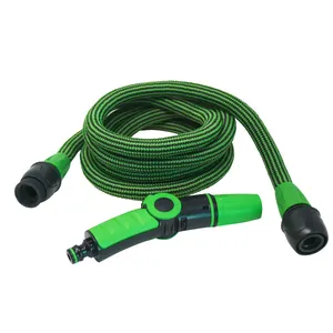 Manguera de riego GEOLIA de poliéster de 8.5mm de ø y 25m de L.
