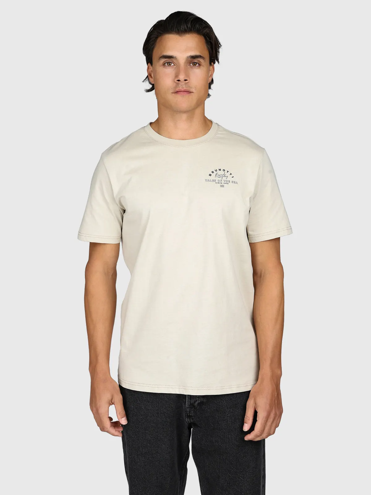 Janusai Men T-shirt | Feather Grey