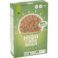 woolworths high fibre bran 500g